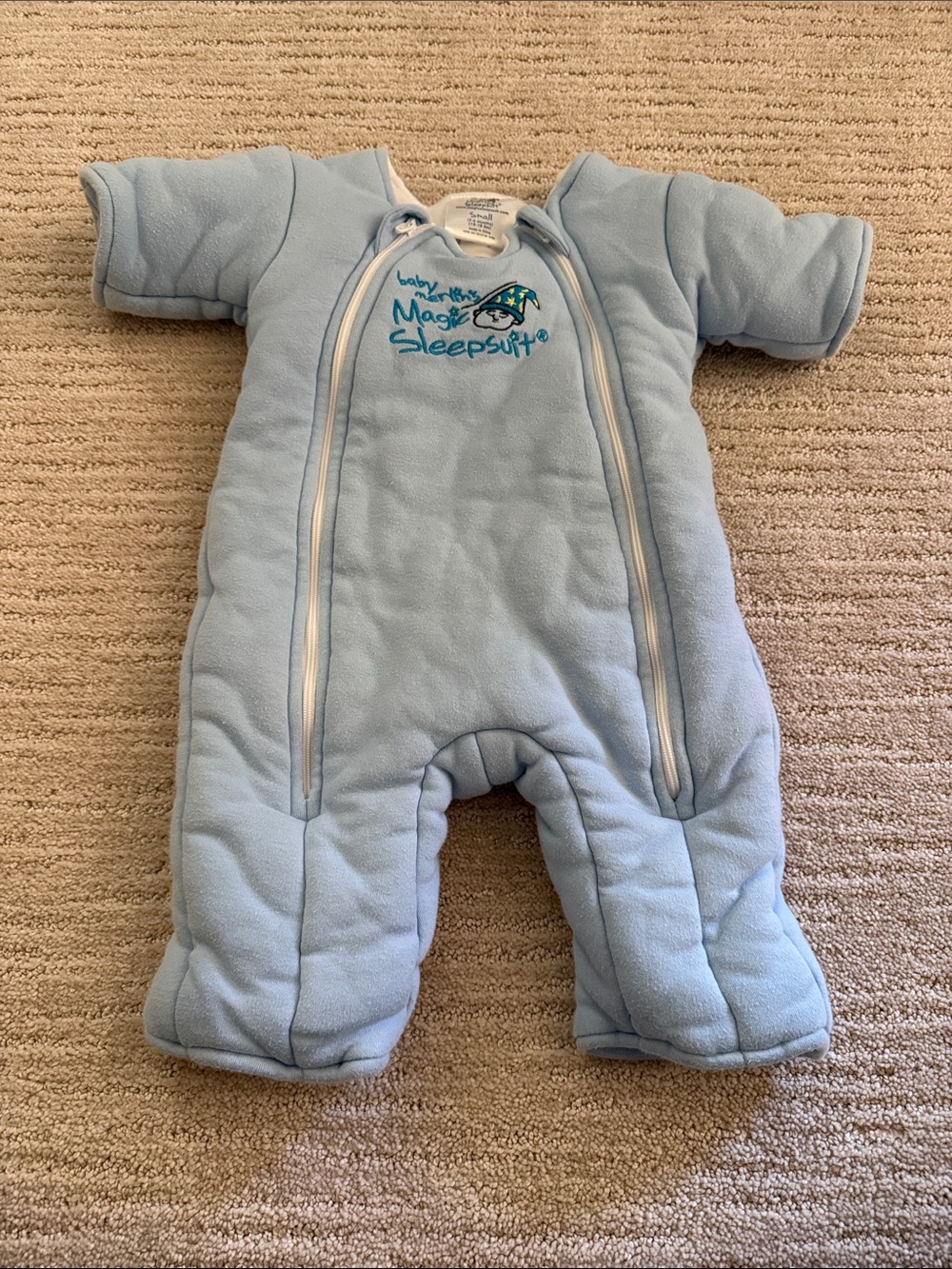 Magic Sleepsuit Baby One-Piece in Light Blue